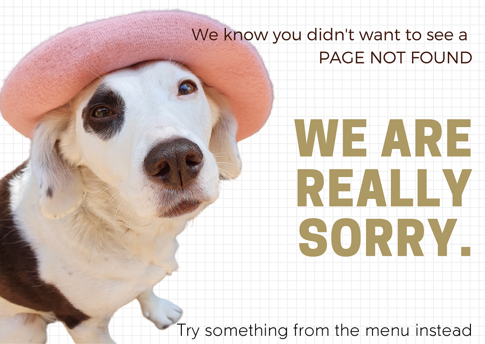 404 #OfficeDog - We're Sorry